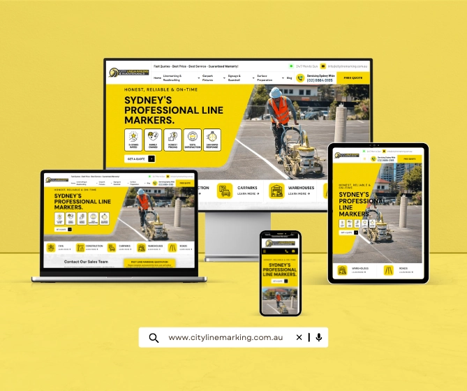 SYDNEY'S PROFESSIONAL LINE MARKERS