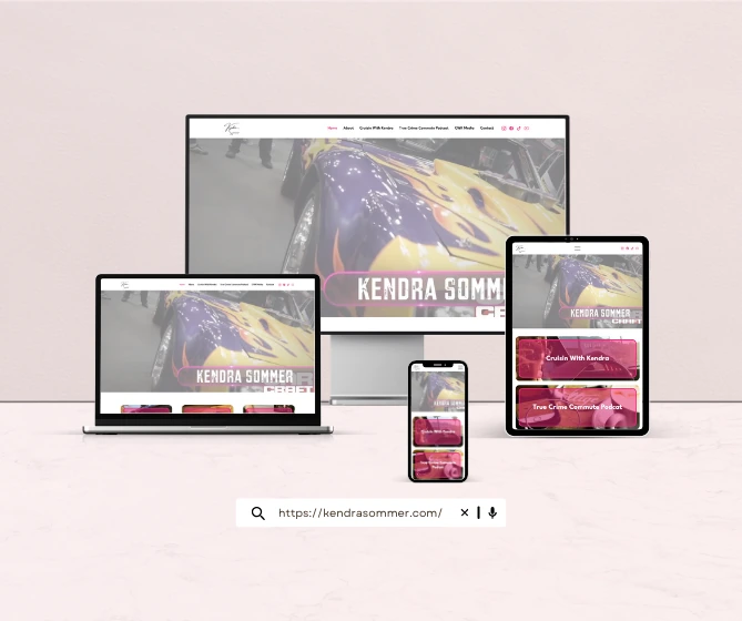 Portfolio website of Kendra Sommer