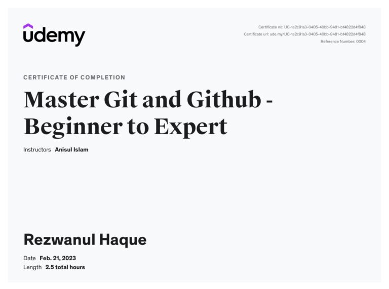 Master Git and Github - Beginner to Expert